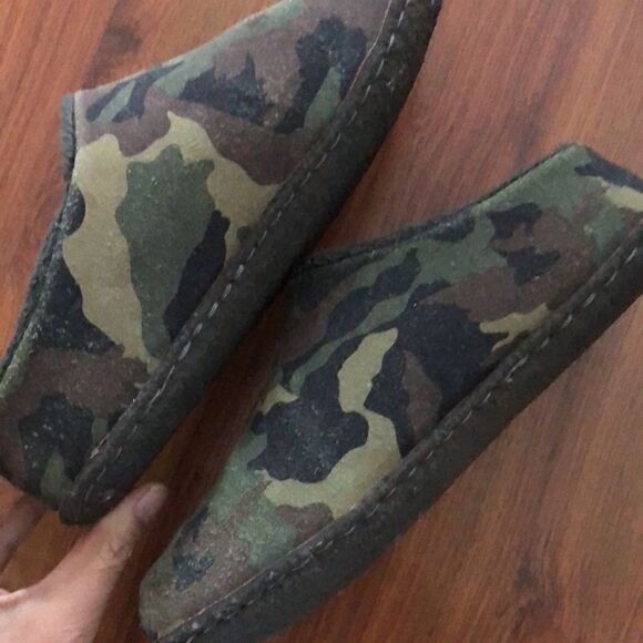 SOREL Camo Sherpa lined mule slipper youth 4 - Picture 8 of 10